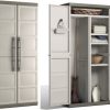KETER ΠΛΑΣΤΙΚΗ ΝΤΟΥΛΑΠΑ EXCELLENCE XL ΜΕ ΧΩΡΙΣΜΑ 89X54X181ΕΚ.26.20017 - Image 4