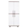 HOMEPLAST ΠΑΠΟΥΤΣΟΘΗΚΗ ΠΛΑΣΤΙΚΗ ΜΥΡΤΩ ΔΙΦΥΛΛΗ 73X44X179ΕΚ Α00661