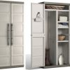 KETER ΠΛΑΣΤΙΚΗ ΝΤΟΥΛΑΠΑ EXCELLENCE XL ΜΕ ΧΩΡΙΣΜΑ 89X54X181ΕΚ.26.20017 - Image 2